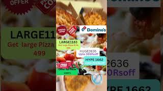 domino's pizza offers   | domino's coupon code |Domino's promo code #dominos