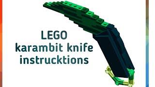 LEGO karambit knife instructions (KARAMBIT)