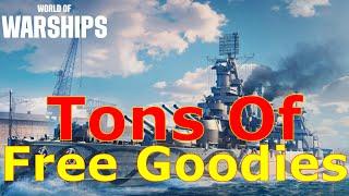 World of Warships- We're Getting A Bunch Of Free Stuff!