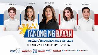 Tanong ng Bayan: The GMA Senatorial Face-off 2025 - Feb. 1, 2025 | Replay