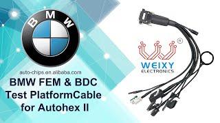 BMW FEM & BDC test platform cable for autohex II