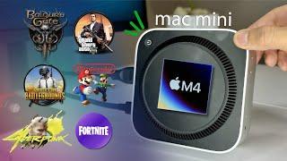 The New Mac Mini M4 is INSANE for Gaming  | 10 Games Tested (macOS, Windows & Emulators)