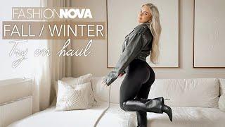 Fall / Winter Outfits | Fashion Nova Try On Haul