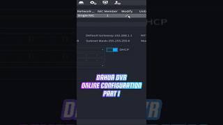 Dahua DVR Online Configuration | Part 1 #cctv #cctvcamera #dahua
