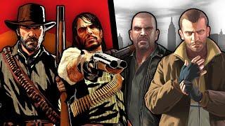 Why RDR series = GTA IV + TLaD + Wild West?