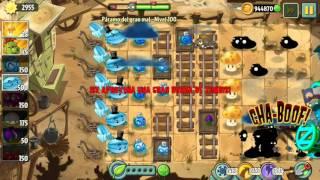 Plantas vs zombies 2 Big Bad Butte Level 100