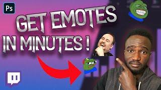 How To Create Emotes For Twitch I Twitch Affiliate Guide