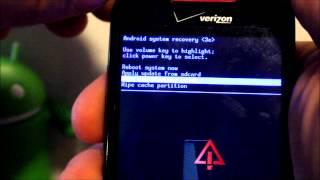 How to enter Hboot and Recovery on the HTC Droid Incredible