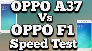 OPPO A37 Vs F1 - Speed Test With Gaming, Internet, Youtube.