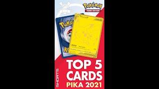 Top 5 Pikachu of 2021 #pokemon #celebrations #pokemoncards #easterntcg #pikachu