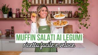 MUFFIN SALATI: RICETTA FACILE E VEGANA