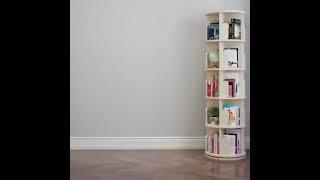 360 rotating bookshelf