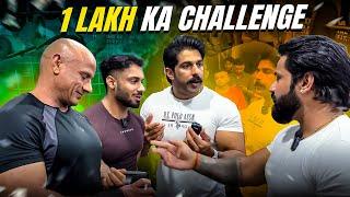 Bench Press Me 1 Lac Ka Challenge Rakh Diya | Deadlift Competition Hua Khatarnak