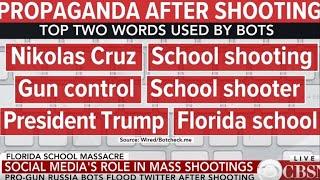 Pro-gun Russia bots flood Twitter after Florida school shooting