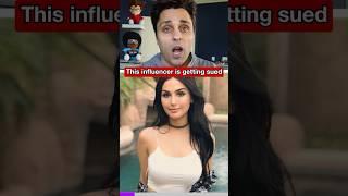 This influencer is getting sued