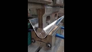 Aluminum plate, U-shaped one time forming. Press brake punch die , bending tooling design customized