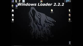 Активация Windows с помощью программы Windows Loader 2.2.2.!