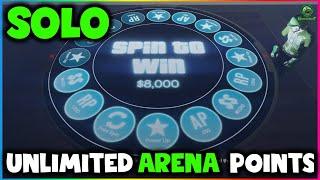 SOLO UNLIMITED ARENA POINTS & RP EXPLOIT! | GTA Online - UNLOCK ARENA VEHICLES & RANK UP!