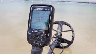 Nokta Makro LEGEND Metal Detector Beach Experimenting SALT WATER STABILITY Test? | Metal Detecting!