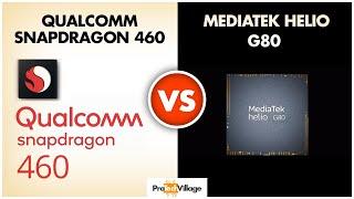 Snapdragon 460 vs Mediatek Helio G80  | Which one is better? | Helio G80 vs Snapdragon 460 