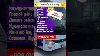 Ташкент Краснодар автобус прямой рейс давлат рейслари без посредника #tashkent #krasnodar #avtobus