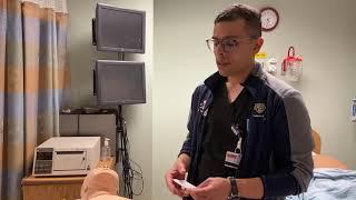 ECG Lead Placement on a Young Child
