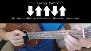 Stranger Things Season 3 - The NeverEnding Story EASY Ukulele Tutorial With Chords / Lyrics