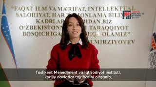 Toshkent Menejment va Iqtisodiyot Institutida talabalar uchun yangi imkoniyatlar yaratilmoqda