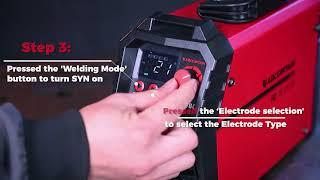 Arccaptain ARC160 | Guide To Use The ARC 160 Welder | MMA/LIFT TIG | Synergic