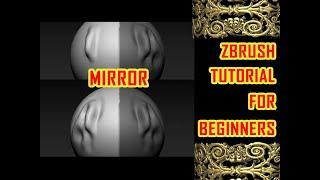 zbrush mirror|zbrush jewelry tutorial| zbrush hindi tutorial