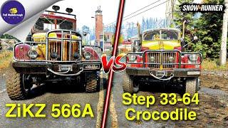 ZiKZ 566A Vs Step 33-64 "Crocodile" | SNOWRUNNER