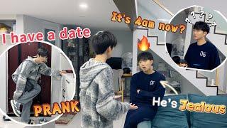 Going To A Nightclub At 4amMaking My Boyfriend Jealous Prank He is really angry Cute Gay Couple