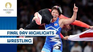 Final Day Highlights | Freestyle Wrestling | #Paris2024 Highlights