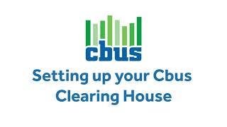 Setting up Cbus Clearing House (QuickSuper)