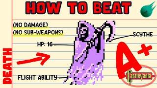 How to beat Death in CASTLEVANIA (NES): Tutorial Walkthrough