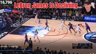 LeBron James Is Declining...