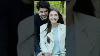 Neslihan atagul kiss with Burak Özçivit#shortviral #neslihan #burak #xcelebrity12 #love #turkishstar