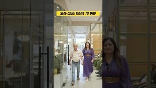 A day out with Dad at Looks Unisex Salon Noida #lookssalon #fathersday #pedicure