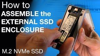 How to assemble an USB Enclosure with M.2 NVMe SSD