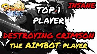 DESTOYING CRIMSON!!! | Shindo Life PVP #21 |Top 1 Shinobi