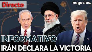 INFORMATIVO: Irán declara la victoria, Trump pierde los papeles con Israel y Rusia y China avisan