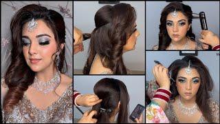 BRIDAL HAIRSTYLE TUTORIAL || EASY HAIRSTYLE || WINSOME BY SIMRAN