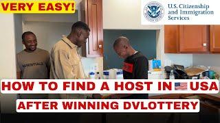  How to Find a Host After Winning the DV Lottery | Green Card Tips 