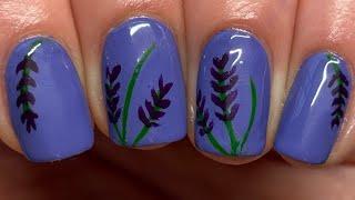 Lavender Nail Art Made Easy 🪻| Step-by-Step for Beginners (No Gel, No Drama!)