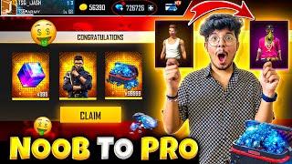 Free Fire NOOB‍TO PRO I Got All New Upcoming Items 12,000 DiamondsChallenge -Garena FreeFire