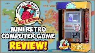 Where In The World Is Carmen Sandiego Classic Computer Game Handheld! REVIEW