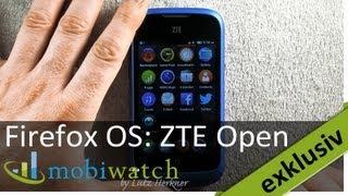 Exklusiv - Das erste Smartphone mit Firefox OS: ZTE Open