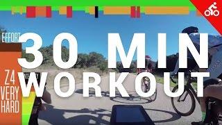 30 MIN live action cycling workout (SUFFERFEST STYLE RIDE-A-LONG)