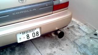 Exhaust JASMA SR 3' in 4age 20v engine