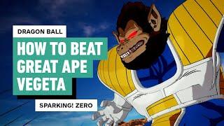 Dragon Ball Sparking! Zero - How to Beat Great Ape Vegeta